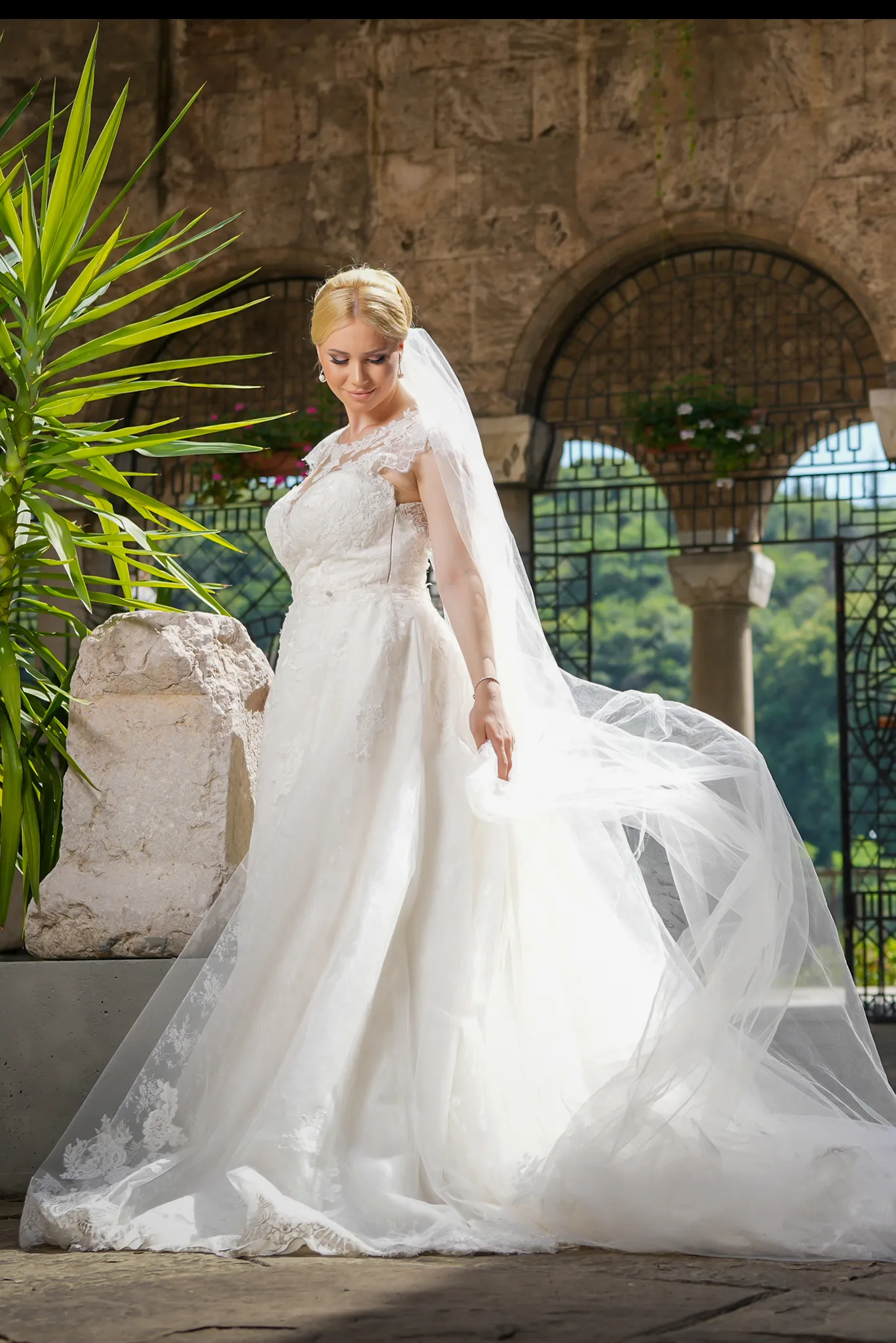 Маринела – булка, готова за сватбения ден