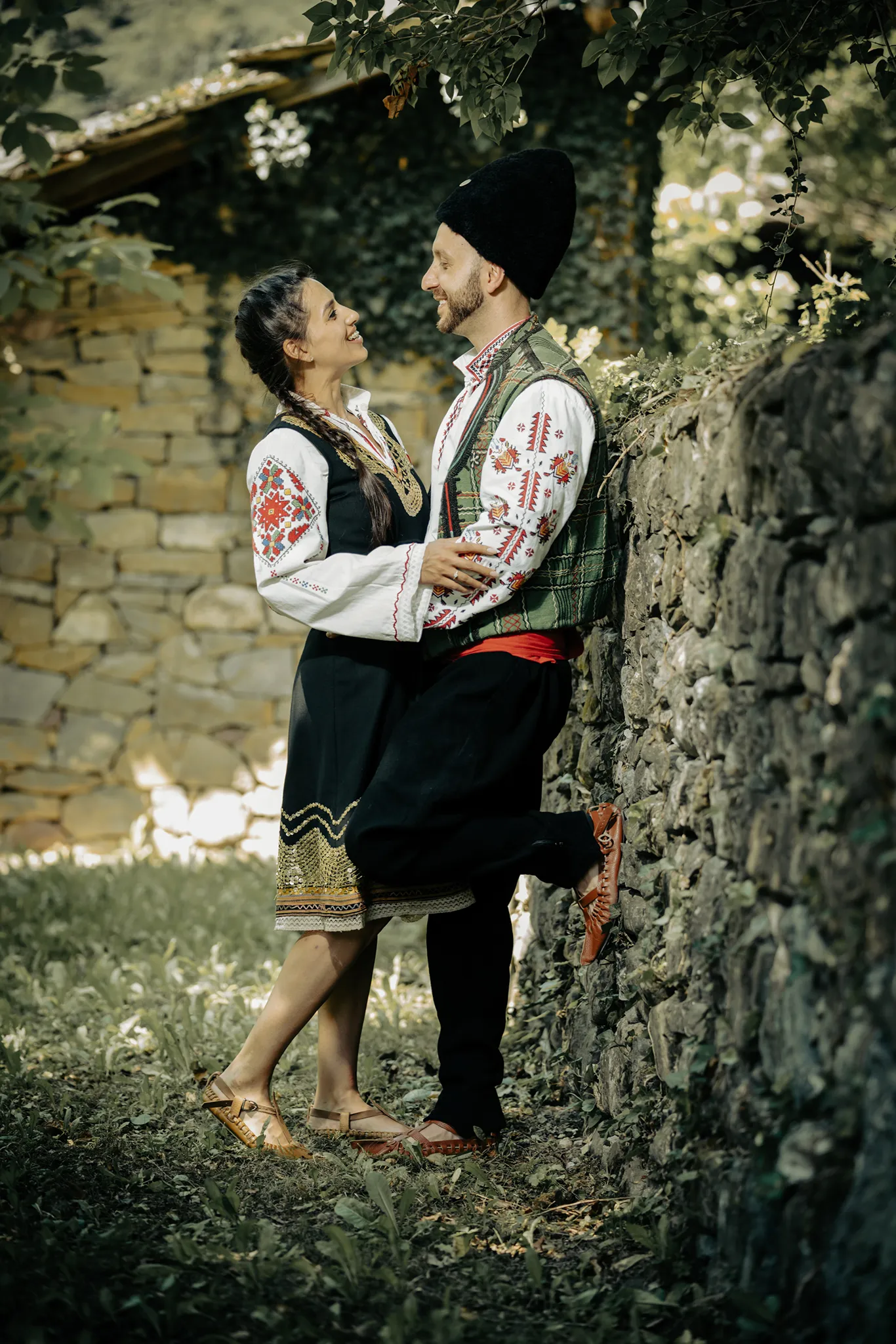 Преслава и Димитър – зимна сватбена разходка